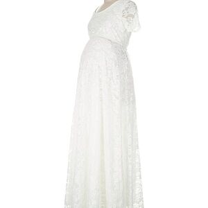 Pinkblush White Lace Maxi Dress